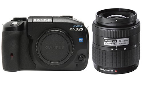 Olympus Evolt E330 7.5MP Digital SLR Camera with 14-45mm f3.5/5.6 Zuiko Digital Zoom Lens