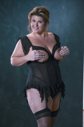 Women Sexy Plus Size Parisian Nights Bustier
