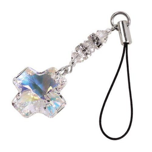 Heimkinosysteme: Hama Handy-Schmuck "Cross", Crystal