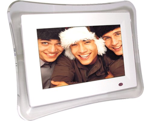 Fuji Labs Transparent 7 inch Digital Frame with Card Reade