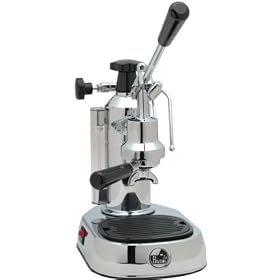 La Pavoni EPC-8 Europiccola 8-Cup Lever Style Espresso Machine, Chrome by La Pavoni