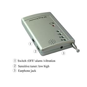 Professional Wireless RF Signal Bug Detector Professional Wireless RF Signal Bug Detector