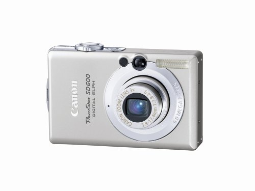 Canon PowerShot SD600 6MP Digital Elph Camera with 3x Optical Zoom 