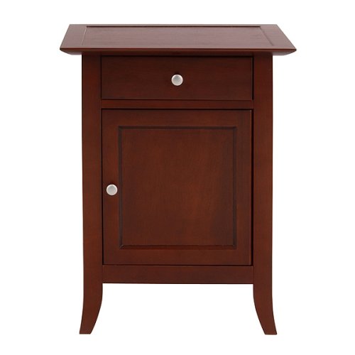 Dolce Nightstand - Dark Walnut