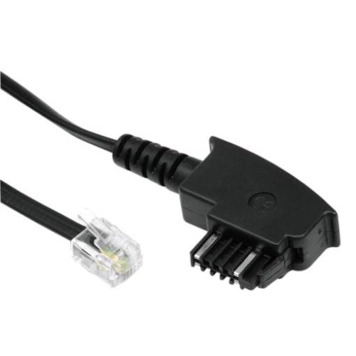 Heimkinosysteme: Hama �sterreichisches Modemkabel TST-Stecker - Modular-Stecker 6p4c 2-pol
