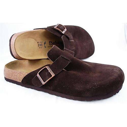 Betula Licensed by Birkenstock Mocha Brown Suede Clog 