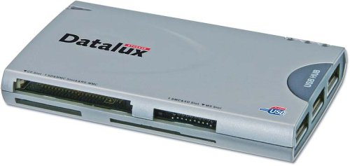 Digitalkameras: Datalux USB COMBO Kartenlesege�rt & USB Hub 2.0 3 port