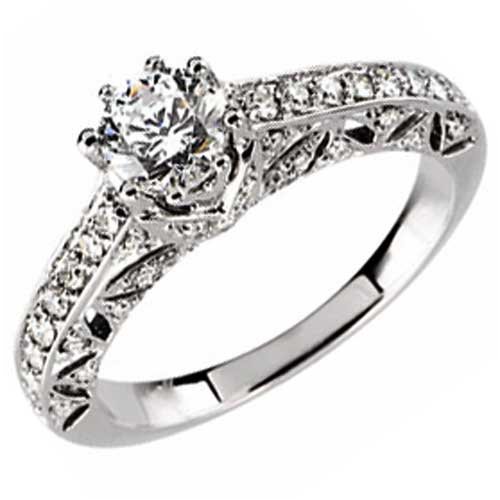 1 3 ct. Brilliant Diamond Solitaire
