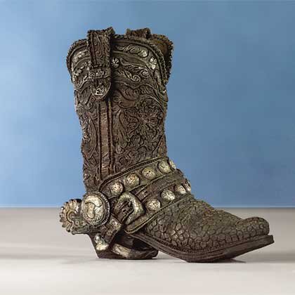 Antique Cowboy Boot