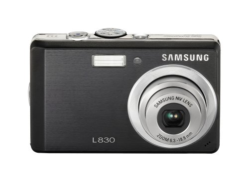 Samsung Digimax L830 8.1MP Digital Camera with 3x Optical Zoom (Black)