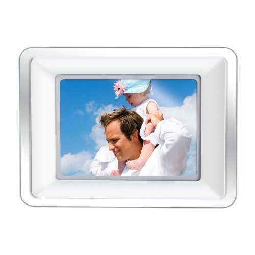 Coby DP772 7-Inch Widescreen Digital Photo Frame with MP3 Player 