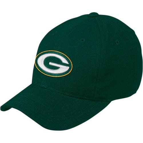 Reebok Green Bay Packers Green Basic Logo Wool Blend Hat