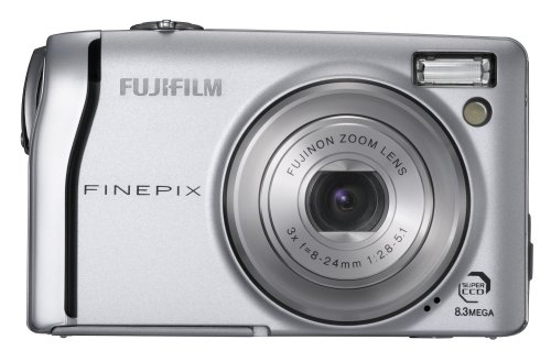 Fujifilm Finepix F40fd 8.3MP Digital Camera with 3x Optical Zoom (Silver)