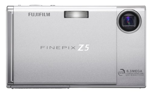 Fujifilm Finepix Z5fd 6.3MP Digital Camera with 3x Optical Zoom (Brushed Silver) 
