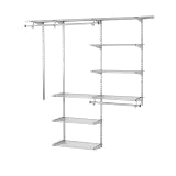 Rubbermaid Configurations 3- to 6-Foot Deluxe Custom Closet Kit 