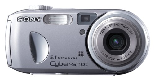 Sony Cybershot DSCP93A 5MP Digital Camera with 3x Optical Zoom