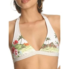 GUESS Paradise Found Halter Bra