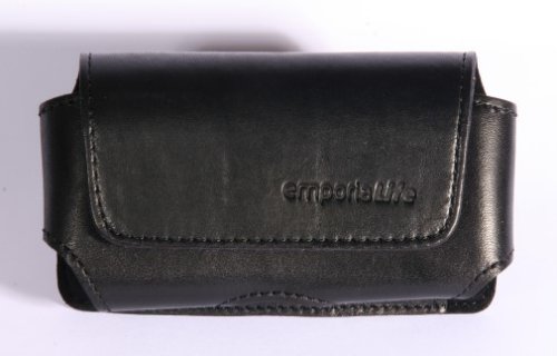 Drucker: Emporia LTH-V100-DHS Ledertasche f�r Emporia life (horizontal) schwarz