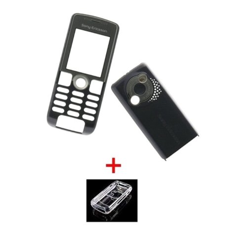 DVD Player: Oberschale f. Sony Ericsson K510i Purple Edition A+B Cover + Crystal Case