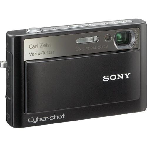Sony Cybershot DSC-T20 8MP Digital Camera with 3x Optical Zoom and Super Steady Shot (Black) 