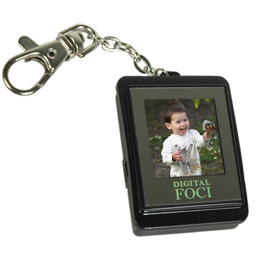 Digital Foci P13-100 Pocket Album 1.5-Inch Keychain Digital Photo Viewer (Black)