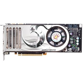 Festplatten: Sparkle NVIDIA GeForce 8800GTX, 768 MB DDR3, PCI-E, Retail
