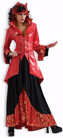 Sexy Womens Hot Devilish Demonatrix Costume