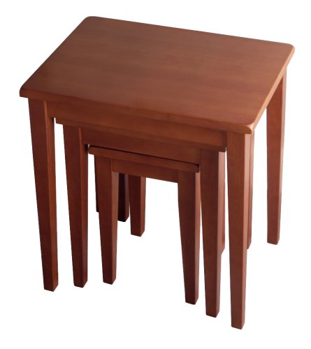 Winsome Wood Nesting Table, Walnut