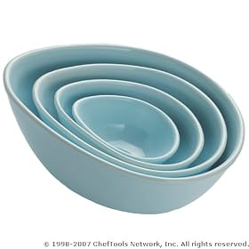 Nigella Lawson Blue Nesting Mixing Bowls 4-pc. by Nigella Lawson