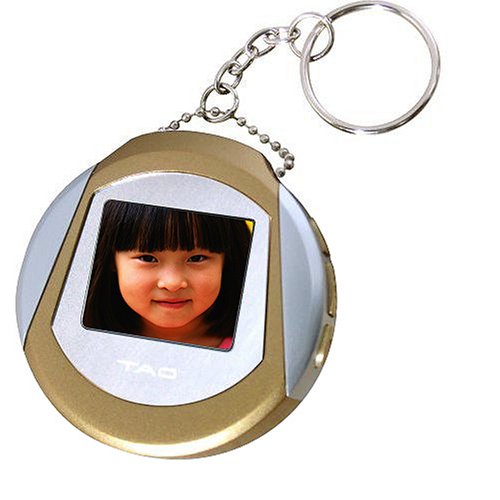TAO 1.4 inch Digital Picture Keychain (Round)