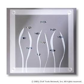 Smashing Glass Fish n' Weed Square Server by Smashing Glass