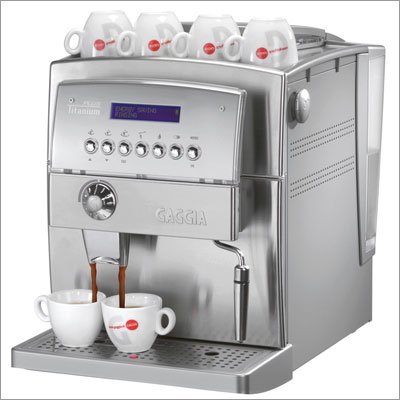 Gaggia 90505 Titanium Plus Super-Automatic Espresso Machine, Silver