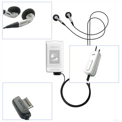 DVD Player: Original Benq Siemens Stereo Headset HHS-150 fuer: A31 | A58 | AF51 | C81 | E71 | E81 | EF71 | EF81 | EL71 | M81 | S68 | SL91!