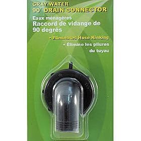 Gray Water 90 Degree Connector by