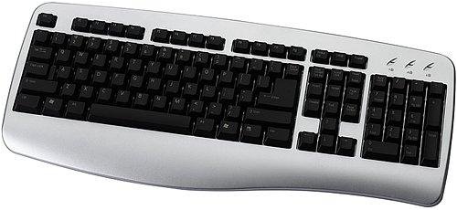 Handys ohne Vertrag: G-Series G-717 Tastatur PS/2 silber