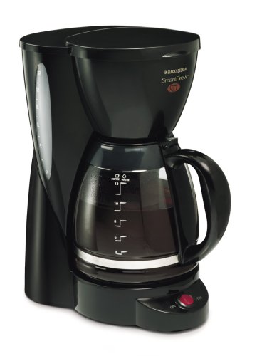 Black & Decker DCM2000B SmartBrew 12-Cup Coffeemaker, Black