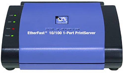 Linksys PPSX1 EtherFast 10/100 1-Port PrintServer