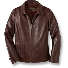 Leather Jacket - Eddie Bauer Stine Leather Jacket 