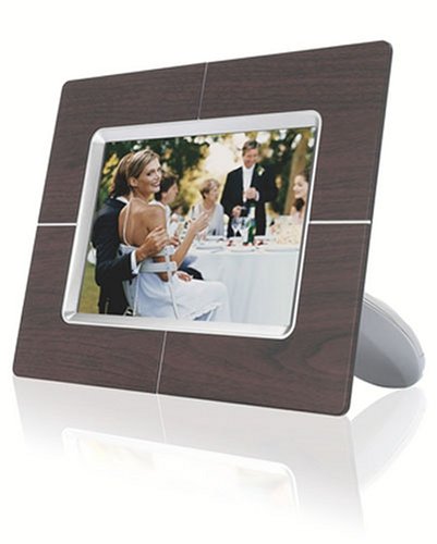 Philips 6.5-Inch Digital Picture Frame (Wood) 