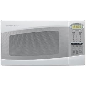 Sharp R-310JW 1200-Watt 1-1 5-Cubic-Foot Microwave Oven, White by Microwave Ovens