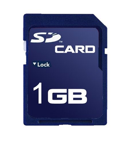 Festplatten: Secure Digital (SD) 1GB Speicherkarte -Garantie 3 JAHRE