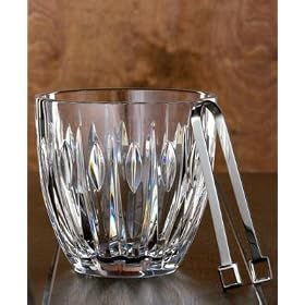 Marquis by Waterford Sheridan Ice Bucket with Tongs by Marquis by Waterford