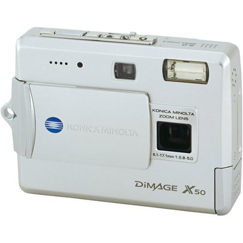Konica Minolta Dimage X50 5MP Digital Camera with 2.8x Optical Zoom