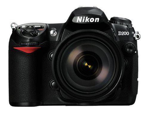 Nikon D200 10.2MP Digital SLR Camera with 18-200mm f/3.5-5.6G ED-IF AF-S VR DX Nikkor Zoom Lens 