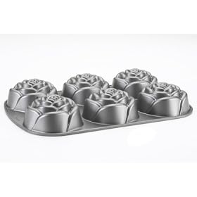 Nordic Ware Rose Bundtlette Pan by Nordic Ware