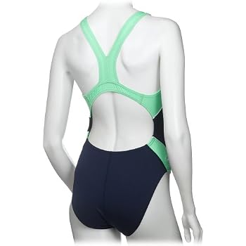 Speedo Womens Endurance Polyester Equinox Splice Style Super Proback Racing One Piece Swimsuit - Back View Speedo Womens Endurance Polyester Equinox Splice Style Super Proback Racing One Piece Swimsuit - Back View