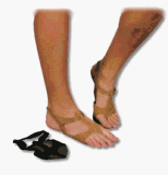 Tan Half Sole Lyrical Sandal