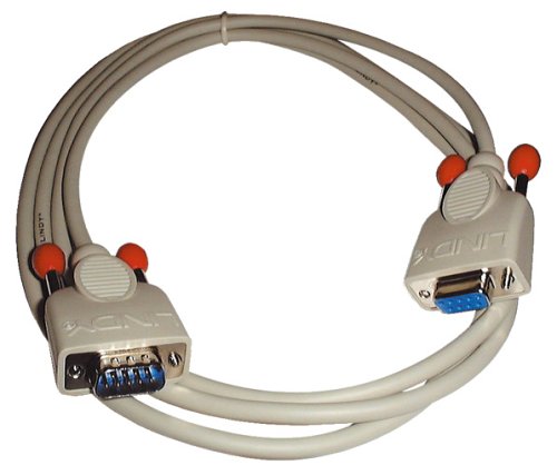 Speicherkarten: RS232-Verl�ngerungskabel, 9 Pol Sub-D Stecker/Kupplung, 2m