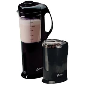 Deni 4201 Platinum Series Blend-n-Grind Blender Grinder Combination Unit, Black by Coffee Grinders