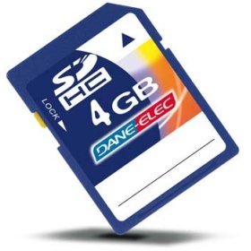 Festplatten: Secure Digital 4 GB SDHC Speicherkarte